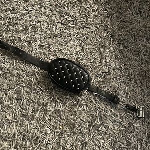 STEVE MADDEN Rhinestone Studded Belt Bag